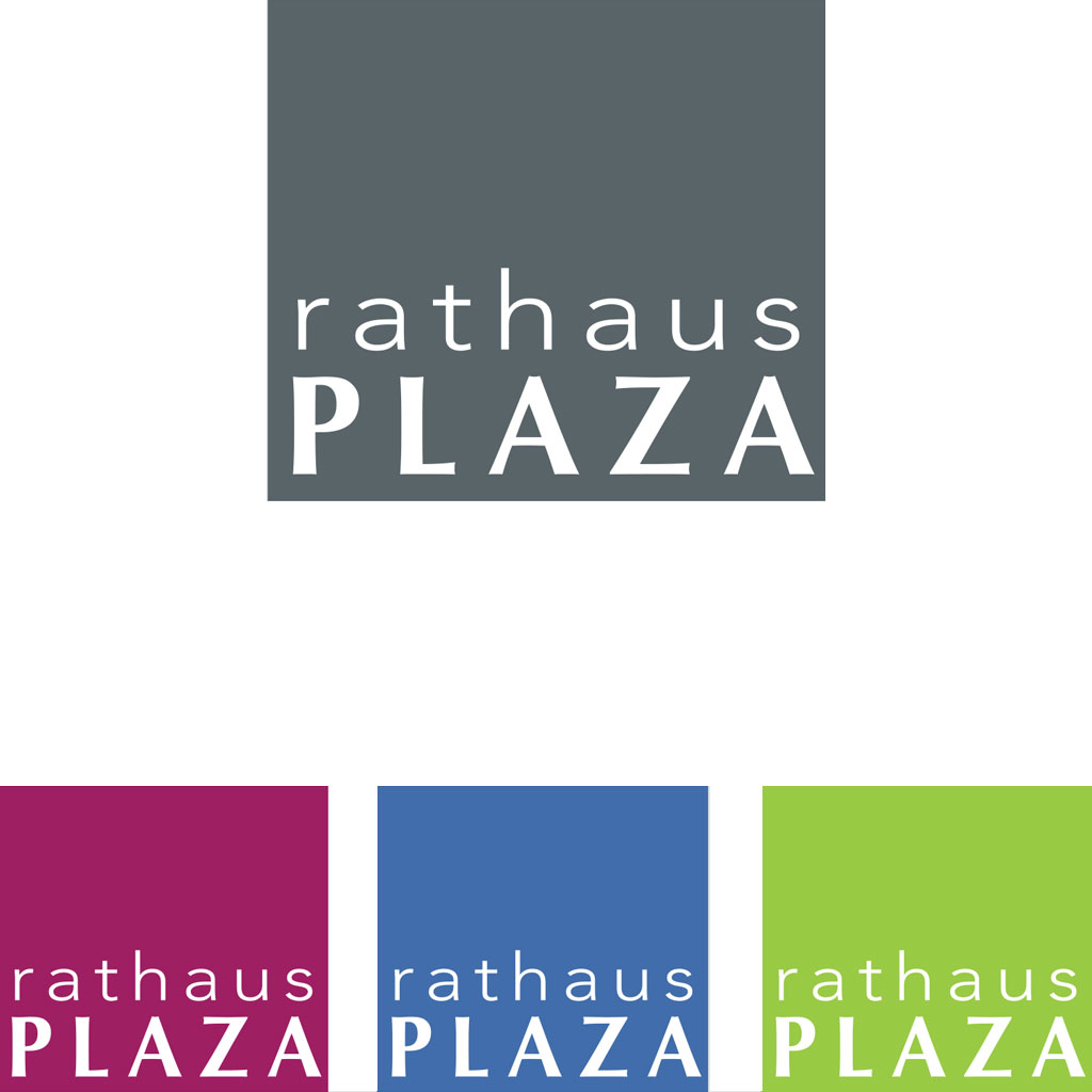 Logoentwicklung Rathaus Plaza